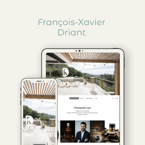 site web pour photographes